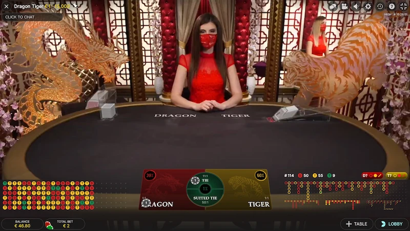 Official Rules of Dragon Tiger